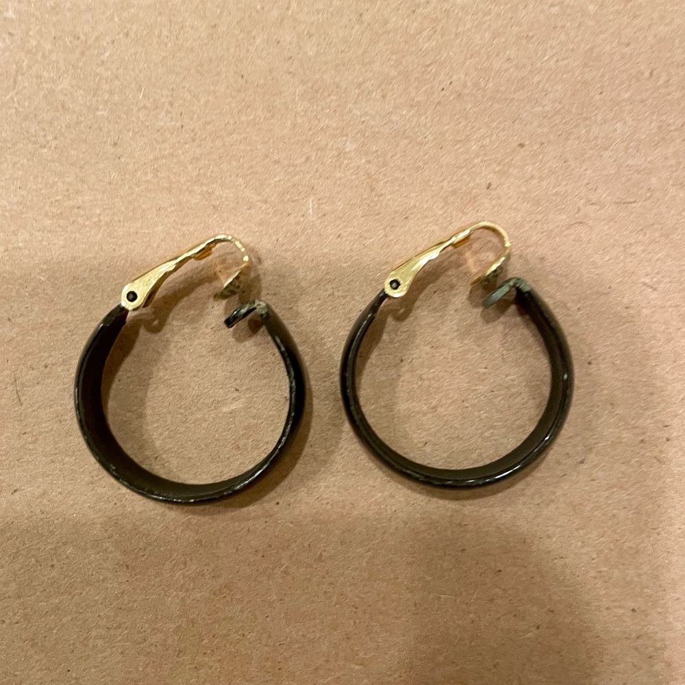 Vintage clip on earrings